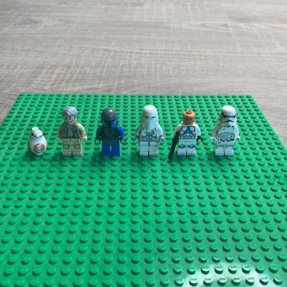 LEGO Star Wars Minifigure Lot Obi Wan Kenobi Stormtrooper Mandalorian Clone BB8 - Picture 8 of 12